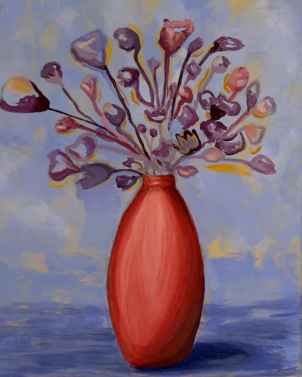 Salieron las Flores - 40x50 cms