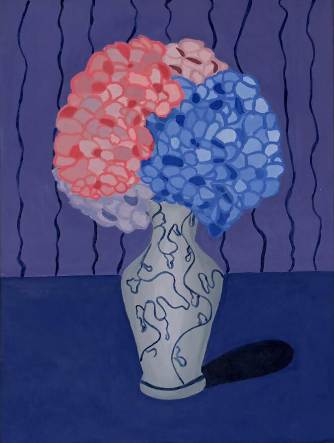 Hortensias - 40x30 cms