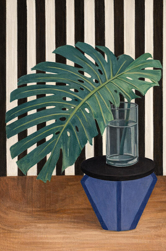 La Señora Hoja - 30x23 cms